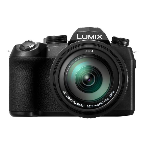 Panasonic Lumix DC-FZ1000M2 Instrucciones De Funcionamiento