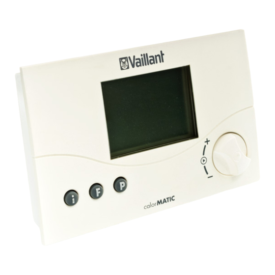 Vaillant VRT 230 Manual De Instrucciones