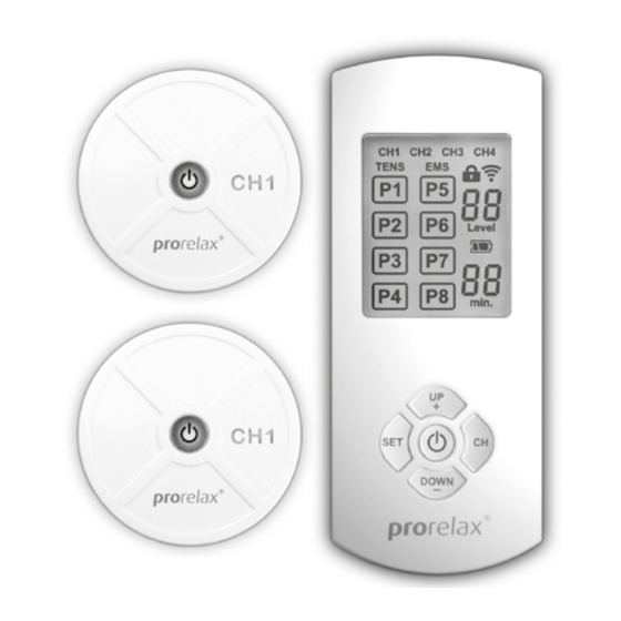 Prorelax DuoComfort Wireless Instrucciones De Manejo