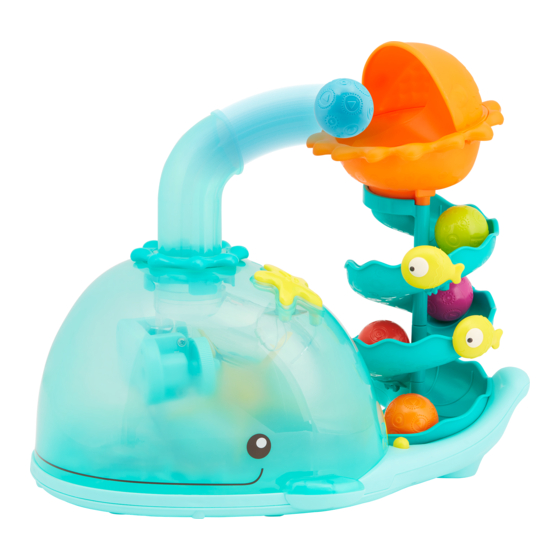 Maison Battat B. play Poppity Whale Pop Guia De Inicio Rapido