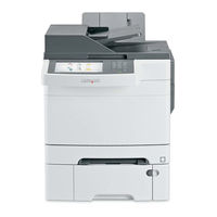 Lexmark X548 Serie Manual Del Usuario