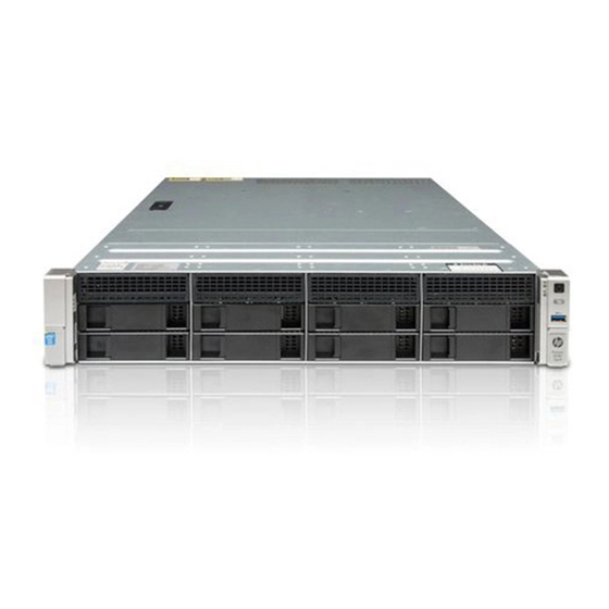 HP E ProLiant DL180 Gen9 Manuales