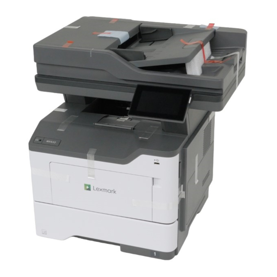 Lexmark MX532 Guia Del Usuario