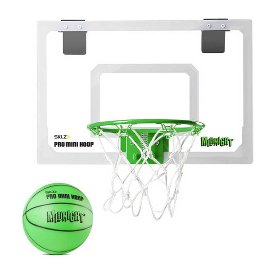 SKLZ PRO MINI HOOP Manual De Instrucciones