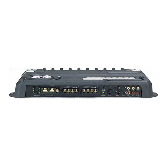 Kenwood KAC-X541 Manual De Instrucciones
