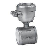 KROHNE OPTIFLUX 5000 Manual Del Usuario