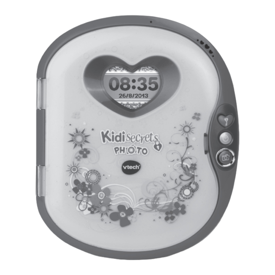 VTech Kidisecrets Photo Manual De Instrucciones