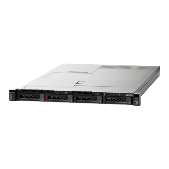 Lenovo ThinkSystem SR250 Guía De Configuración