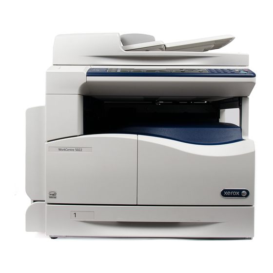 Xerox WorkCentre 5022 Guia Del Usuario