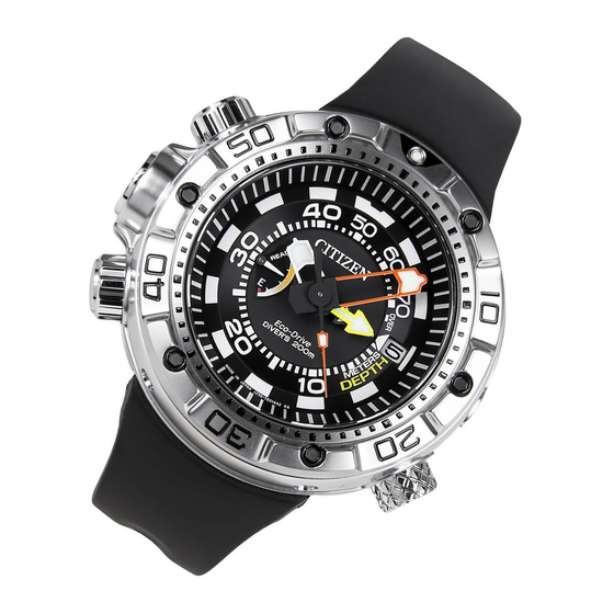 Citizen J250 Manual De Instrucciones