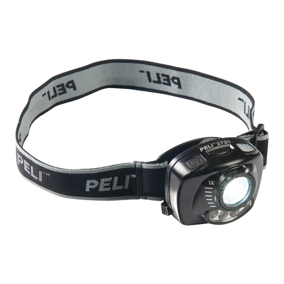 PELI 2720 LED Manual De Instrucciones