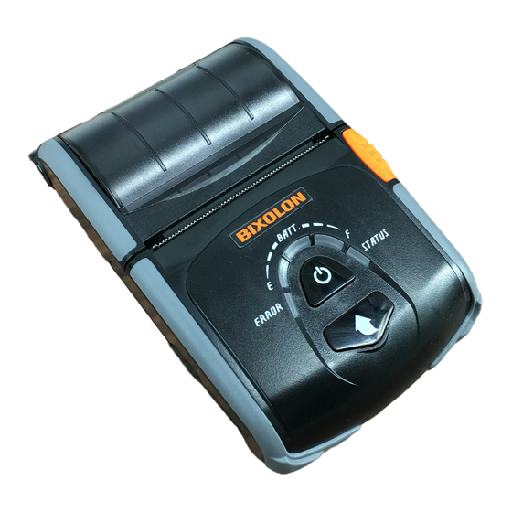 Bixolon SPP-R200II Manual De Usuario