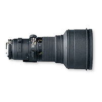 Nikon AF-I NIKKOR ED 300mm f/2.8D IF Manual De Instrucciones