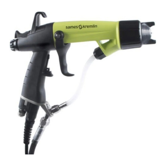 SAMES KREMLIN Nanogun Airspray Manual De Instrucciones