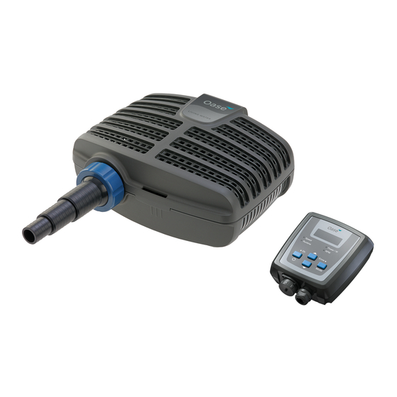 Oase AquaMax Eco Classic 2500 Instrucciones De Uso