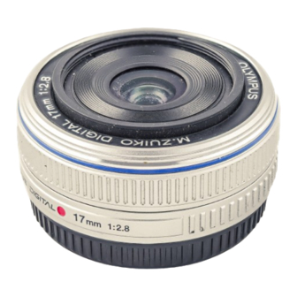 Olympus M.ZUIKO DIGITAL 17mm f2.8 Instrucciones