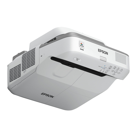 Epson PowerLite 675W Manual Del Usuario