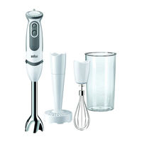 Braun Multiquick 5 Vario MQ 5007 Puree+ Manual Del Usuario