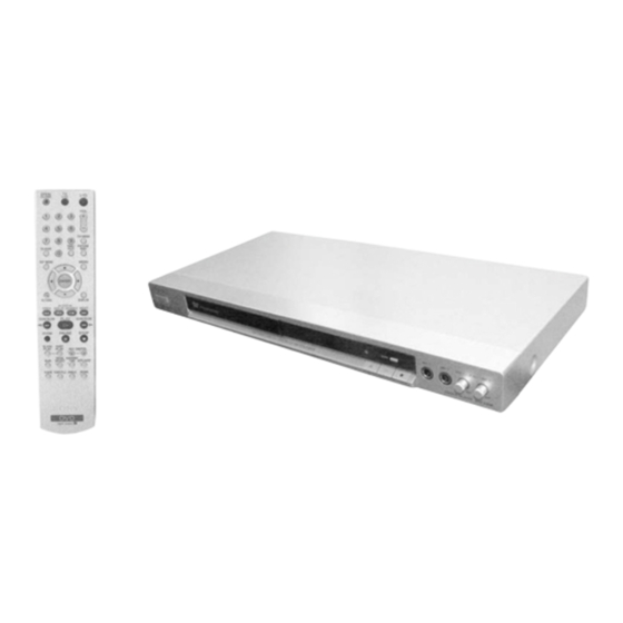 Sony DVP-K88P Manual De Instrucciones