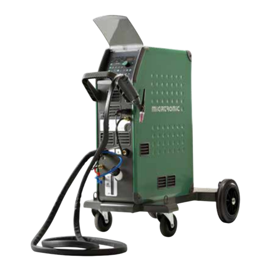 Migatronic PI 350 Guía De Usuario