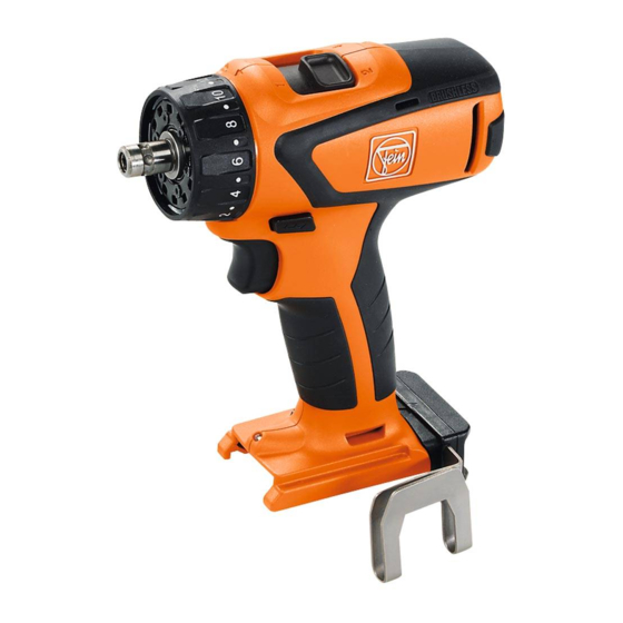 Fein ABS18 Q Manual De Instrucciones