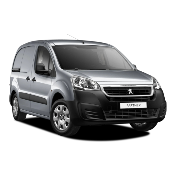 PEUGEOT PARTNER 2017 Manuales