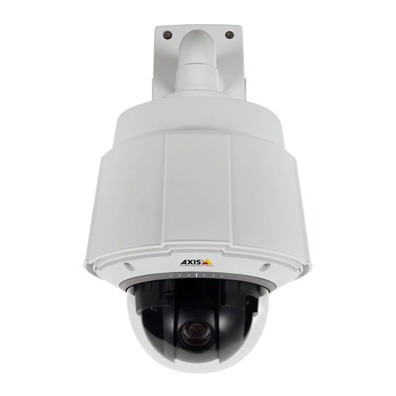 Axis Communications Q60 Serie Manual Del Usuario