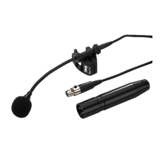 Monacor International IMG STAGELINE ECM-310W Manual De Instrucciones