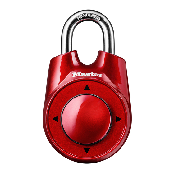 Master Lock 1500iEURD Manual De Instrucciones