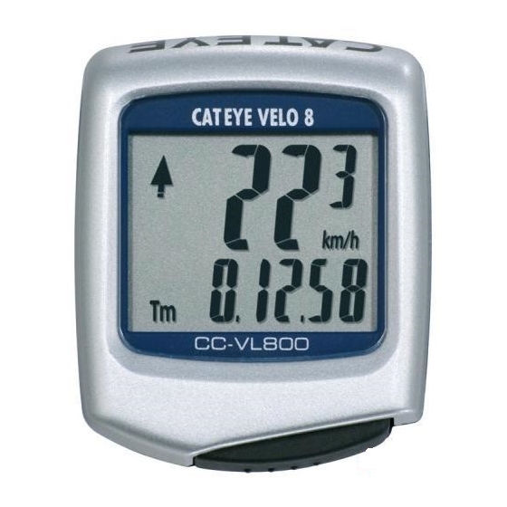 Cateye VELO 5 Manual De Instrucciones