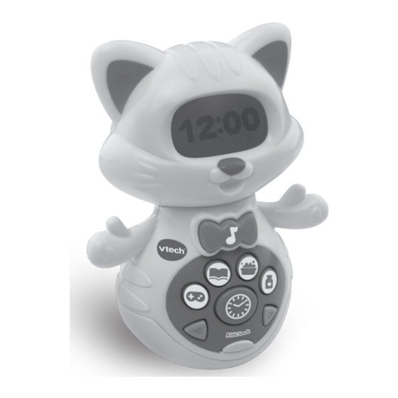 VTech KitiClock noche y día Manuales