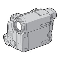 Sony Digital Handycam DCR-TRV19 Manual De Instrucciones