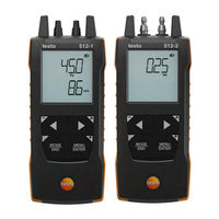 testo 0560 2512 Manual De Instrucciones