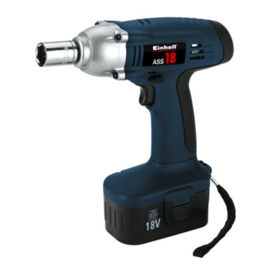 EINHELL ASS 18 Manual De Instrucciones