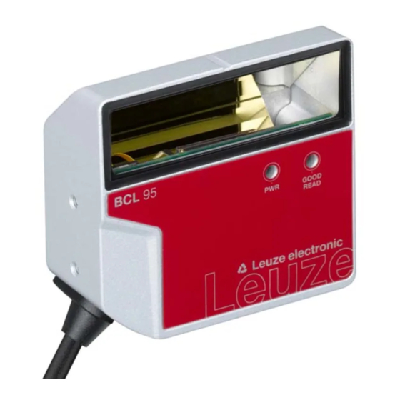 Leuze electronic BCL 95 Instrucciones De Uso