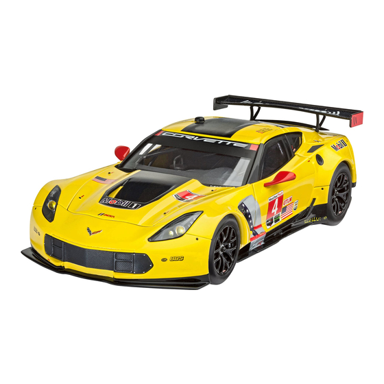 REVELL 2015 CORVETTE C7.R Manual Del Usario