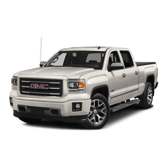 GMC Sierra 2015 Manual Del Propietário