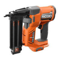 Ridgid R09891 Manual Del Operador