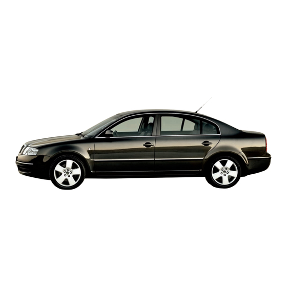 Skoda Superb 2005 Manual De Instrucciones