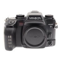 Minolta Dynax 7 Manual De Instrucciones