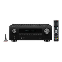Denon AVC-X3700H Manual Del Usuario
