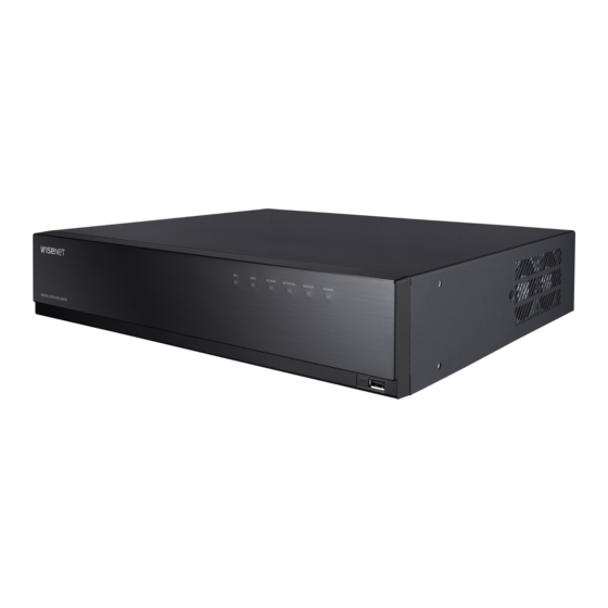 Wisenet HRX-1632 Manual Del Producto