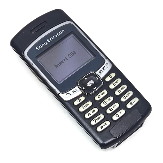 Sony Ericsson T290i Manuales