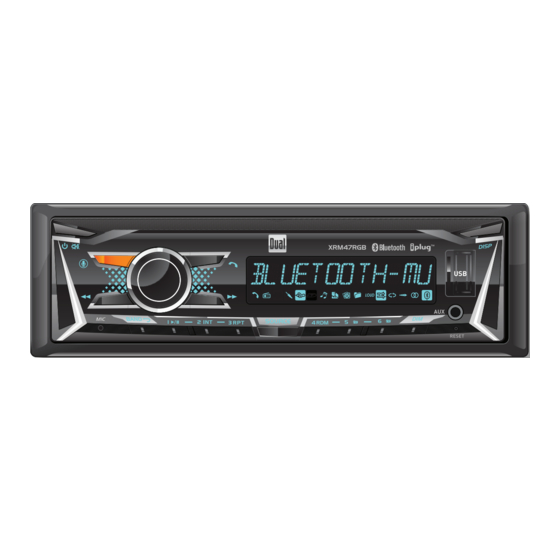 Dual XRM47RGB Manual De Usario Y Instalación