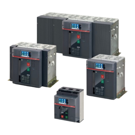ABB SACE Emax 2 Serie Instrucciones