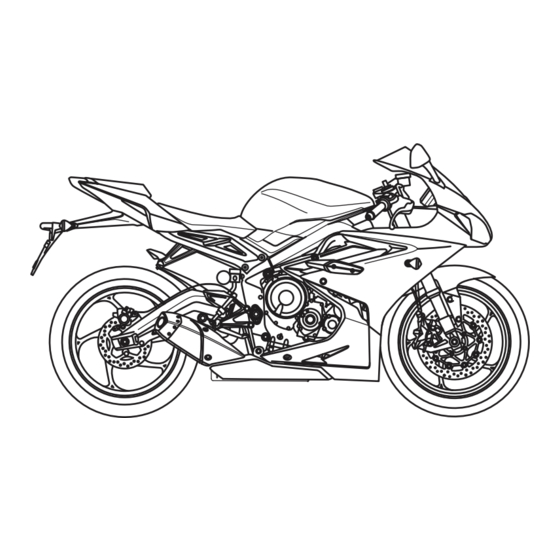 Triumph Daytona 675 Manual Del Propietário