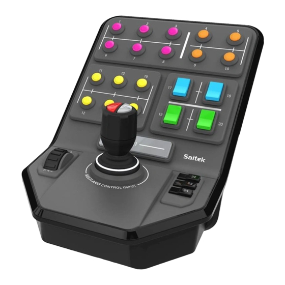 Logitech G HEAVY EQUIPMENT SIDE PANEL Guía De Usuario