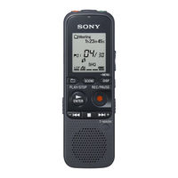 Sony IC Recorder ICD-PX312 Manual De Instrucciones