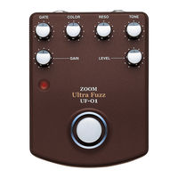 Zoom Ultra Fuzz UF-01 Manual De Instrucciones