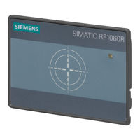 Siemens SIMATIC RF1060R Instrucciones De Servicio
